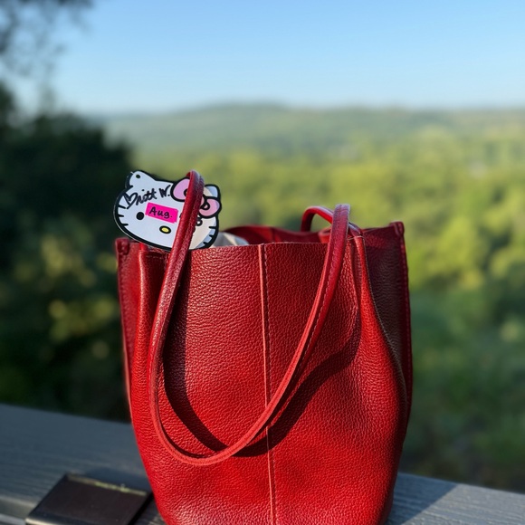 Portland Leather Handbags - New Chili Red Devan by Portland Leather
